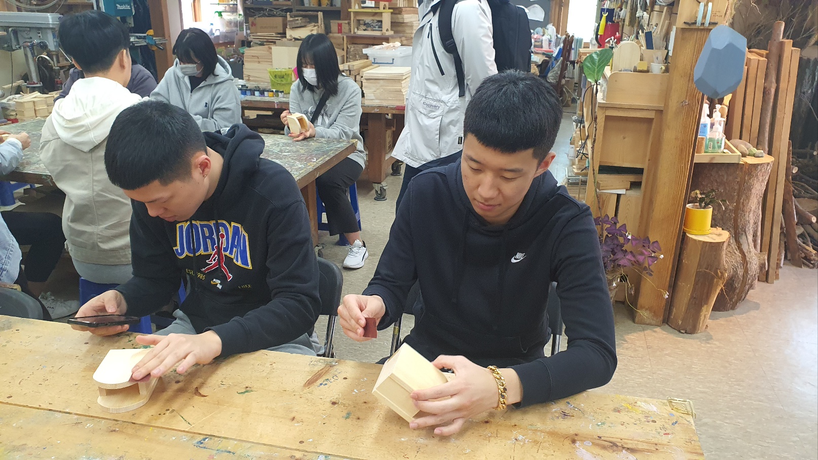 3.31 목공예 (연필꽂이) 프로그램